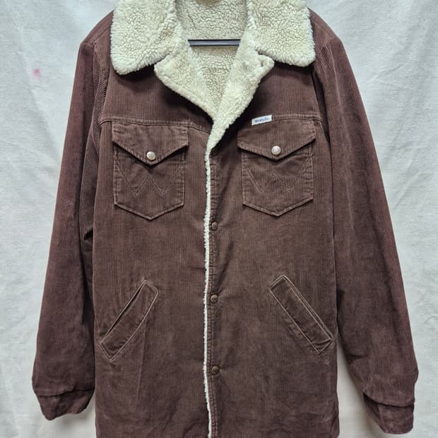 랭글러 골덴 양털자켓  