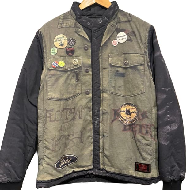 16AW 네이버후드 X 퍽트 SSDD 신슐레이트 2WAY 자켓