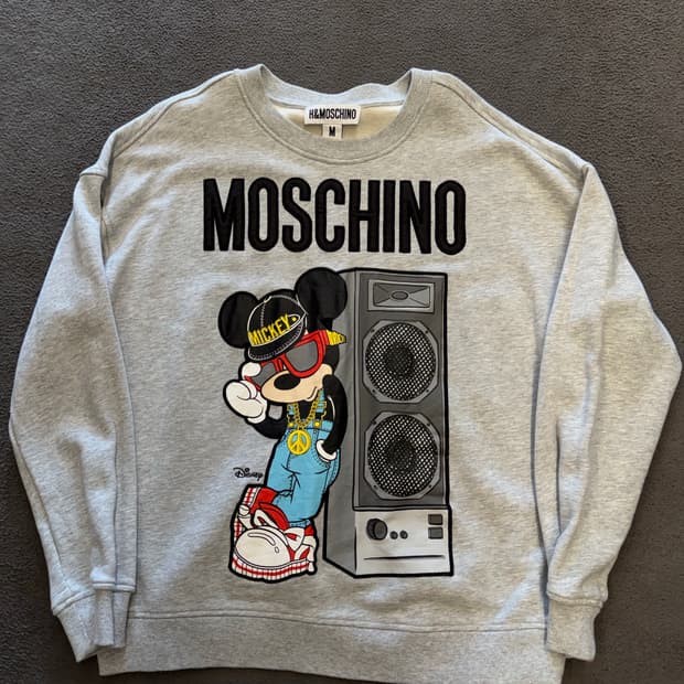 모스키노 H&M 디즈니 맨투 처분 