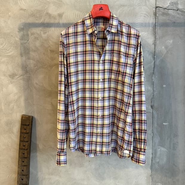 글랜셔츠 마드라스 셔츠 100