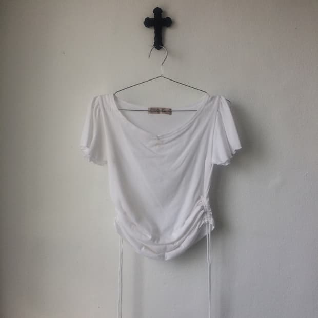 Shirring t shirt