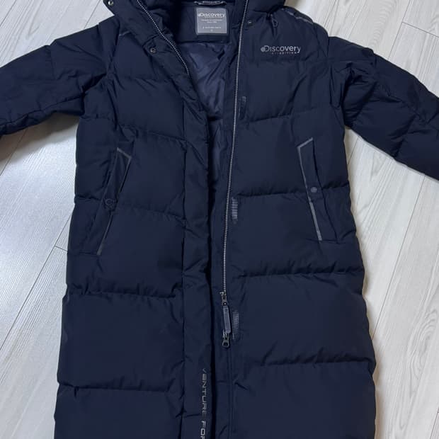 디스커버리 벤처 포스 Venture Forth 검정 롱패딩 90