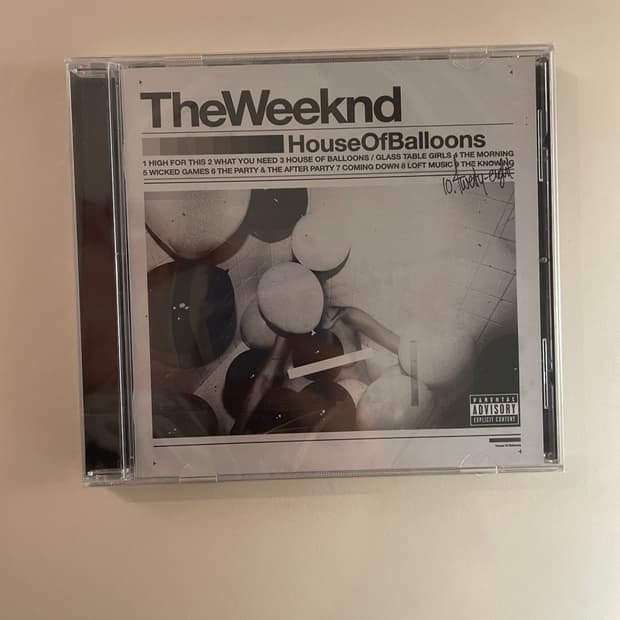 더 위켄드 House Of Balloons CD (미개봉)