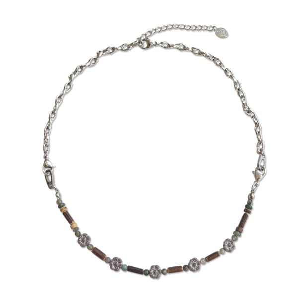 시그니처 체인징 목걸이 ( 우드 )