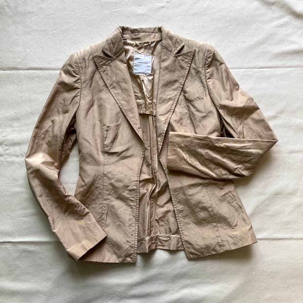 Costume National Silk Blazer (~55)