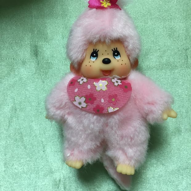 사쿠라 몬치치 미니 키링