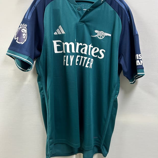 아스날 23/24 써드 유니폼 사카 마킹 아시아XL