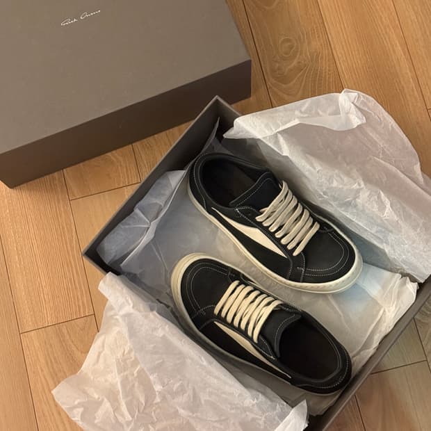 릭오웬스  Drkshdw 반스 여성용 (송아지가죽)