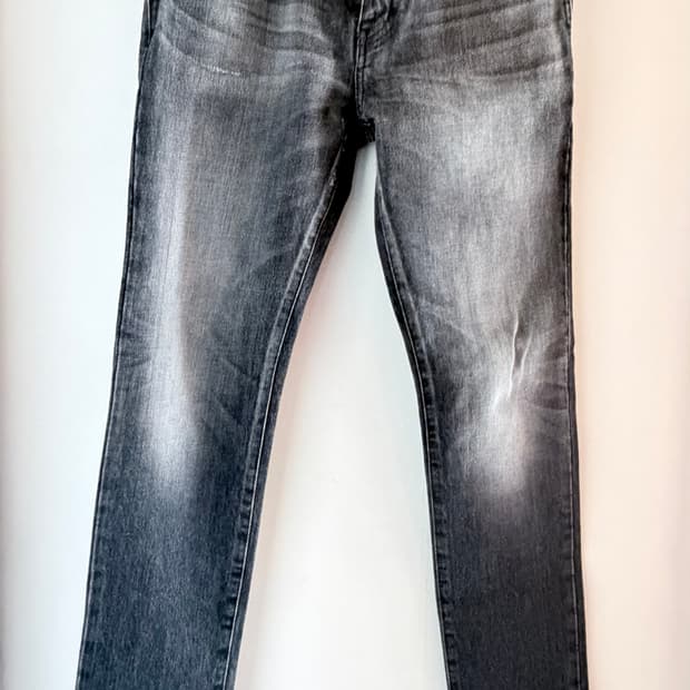 생로랑 그레이 데님