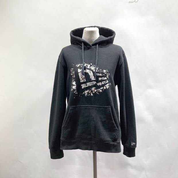 뉴에라 여성기모후드티셔츠 블랙 S
