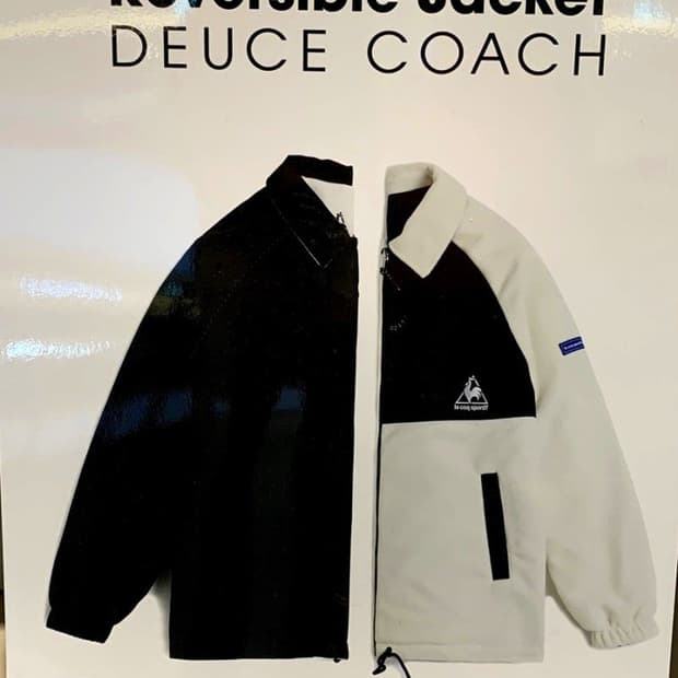 르꼬끄 듀스 리버시블 코치 자켓 