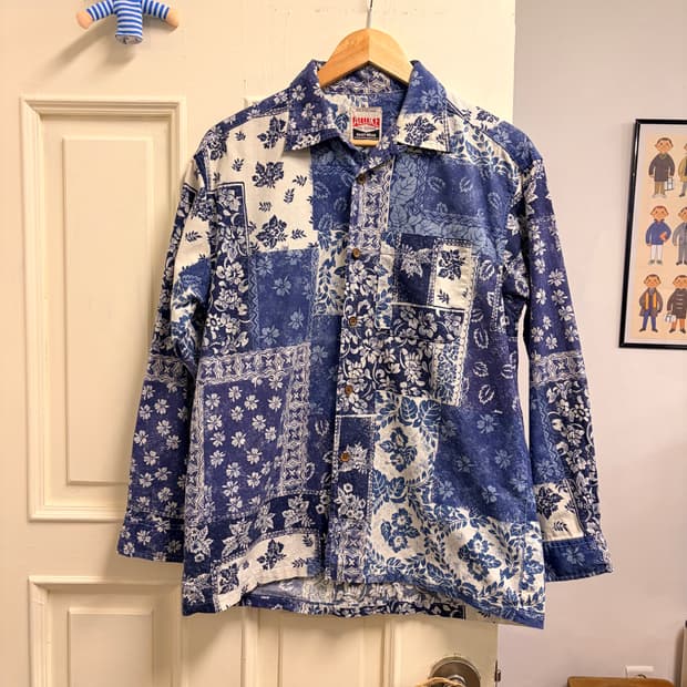 올라이크 오픈카라 셔츠