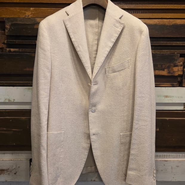 더 지지 트위드자켓