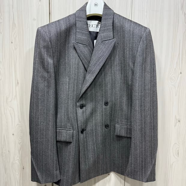 렉토 24fw 헤링본 자켓 L 새상품 팝니다. 