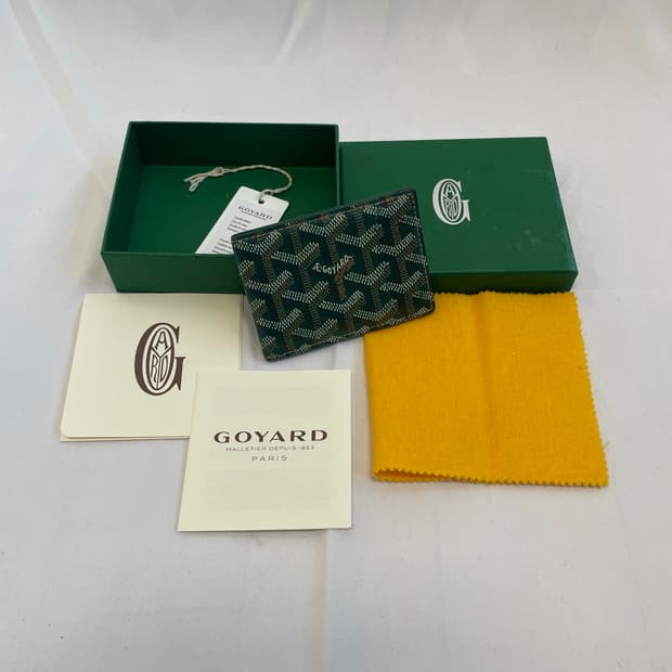 고야드 인서트 카드지갑 스페셜 그린 [os]