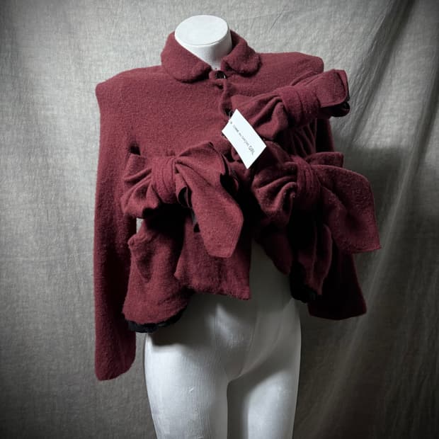 Comme des Garçons Girl Ribon Wool Jacket
