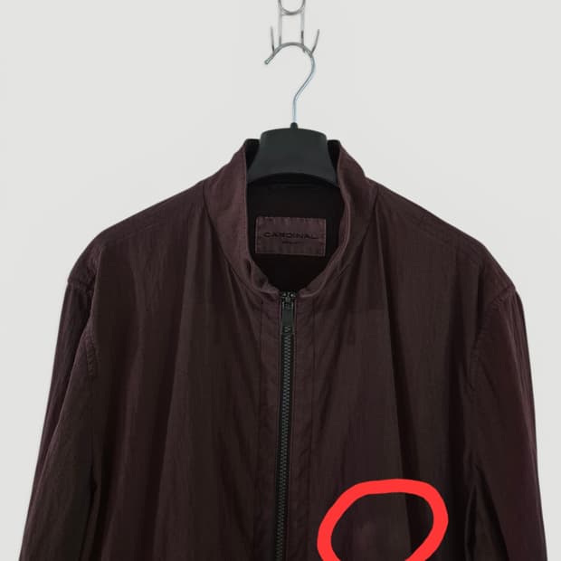 [105]갤럭시 카디날 얇은 자켓 버건디