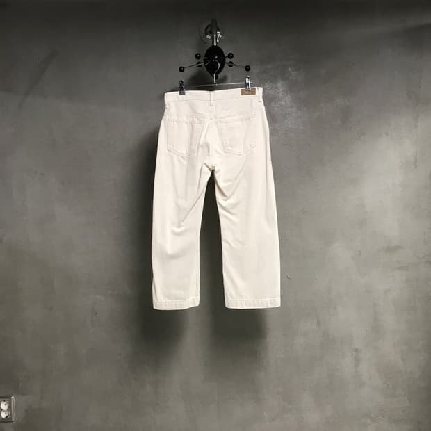 폴로 랄프로렌 화이트 데님 팬츠 27(W)