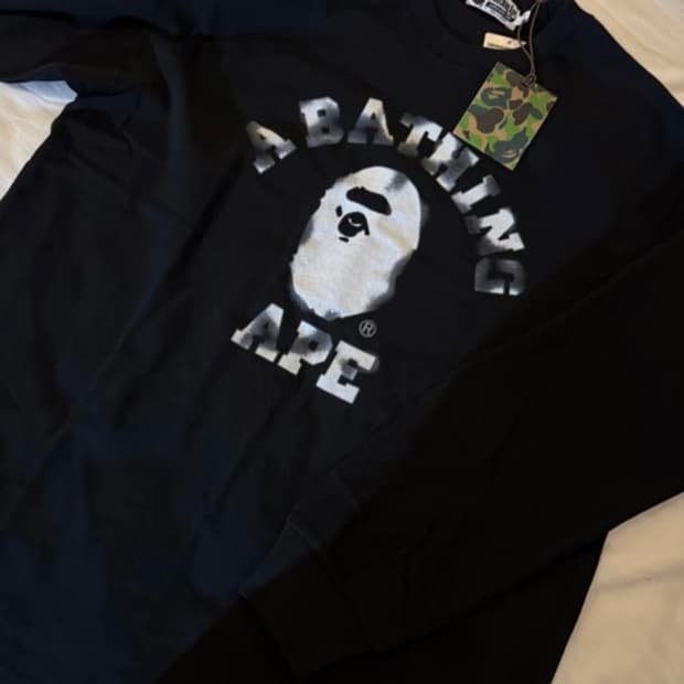 Bape 베이프 롱슬리브