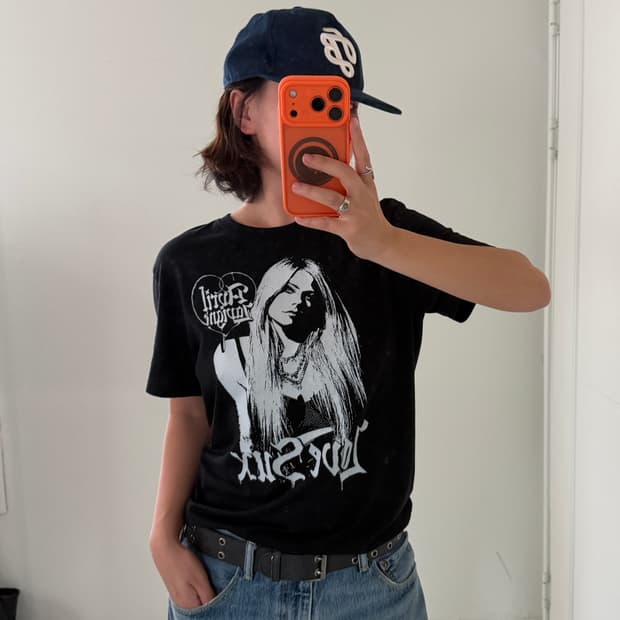 Avril Lavigne 에이브릴 라빈 빈티지 반팔티