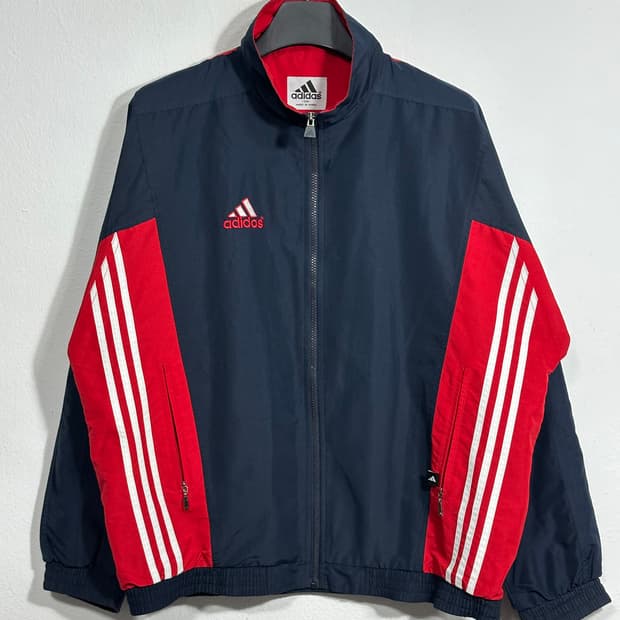 아디다스 올드스쿨 바람막이자켓 110