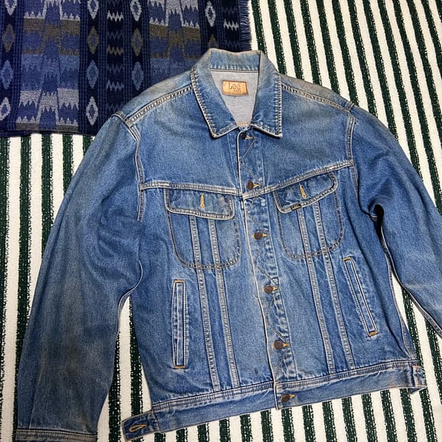 90s Lee 빈티지 데님 트러커 자켓