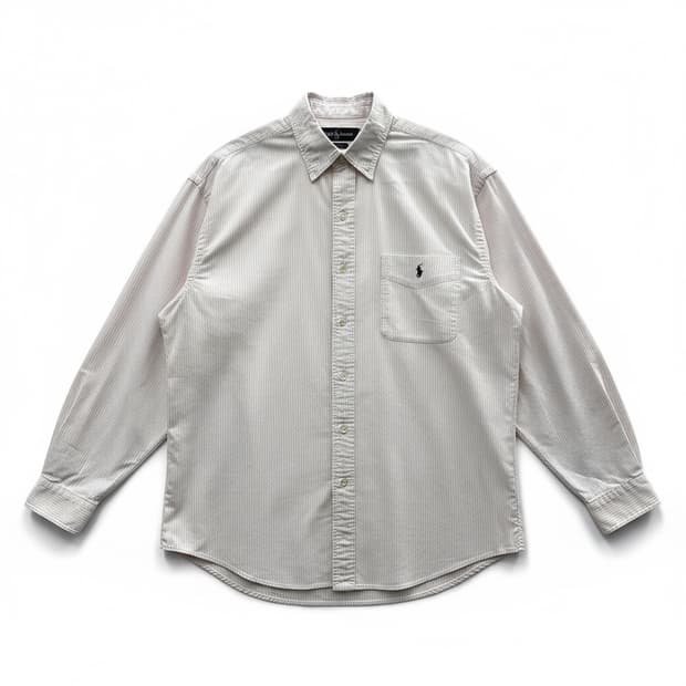 폴로 랄프로렌 스트라이프 셔츠 M