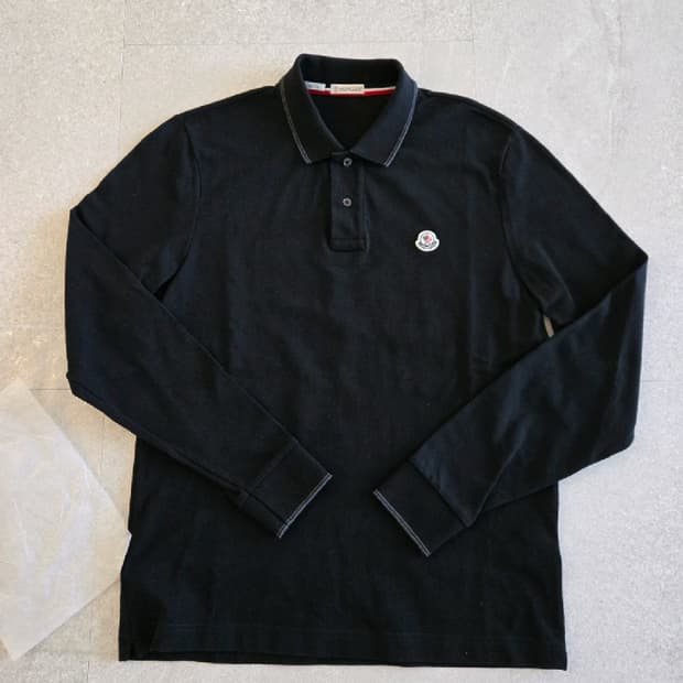 몽클레어 슬림핏 긴팔카라티