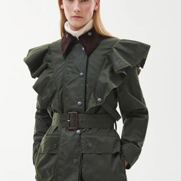 Barbour x Chloé Dustyn Wax Jacket NWOT