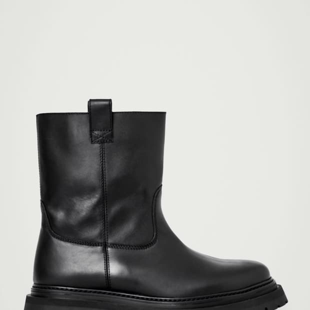 코스 레더 모토 부츠 43 새상품