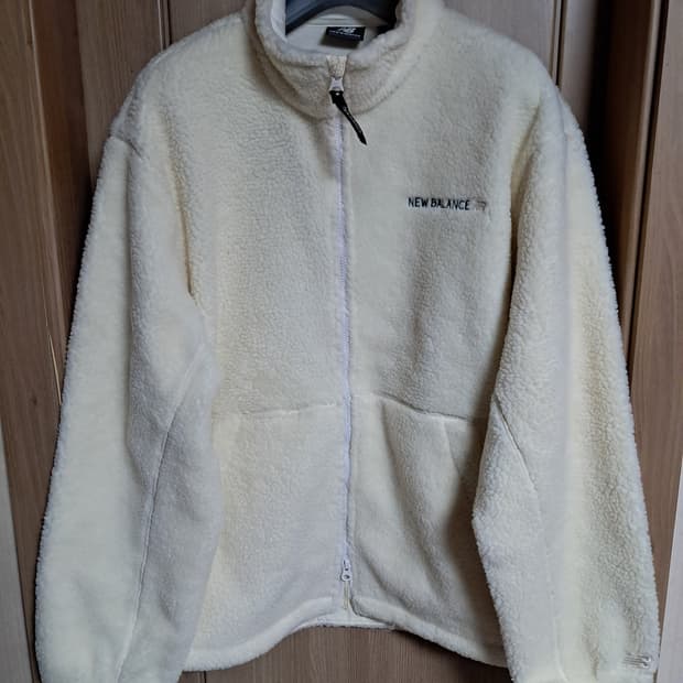 뉴발란스 뽀글이 집업 남성L 새상품 