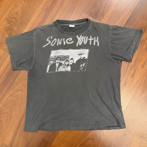 빈티지 90s Sonic Youth 티셔츠