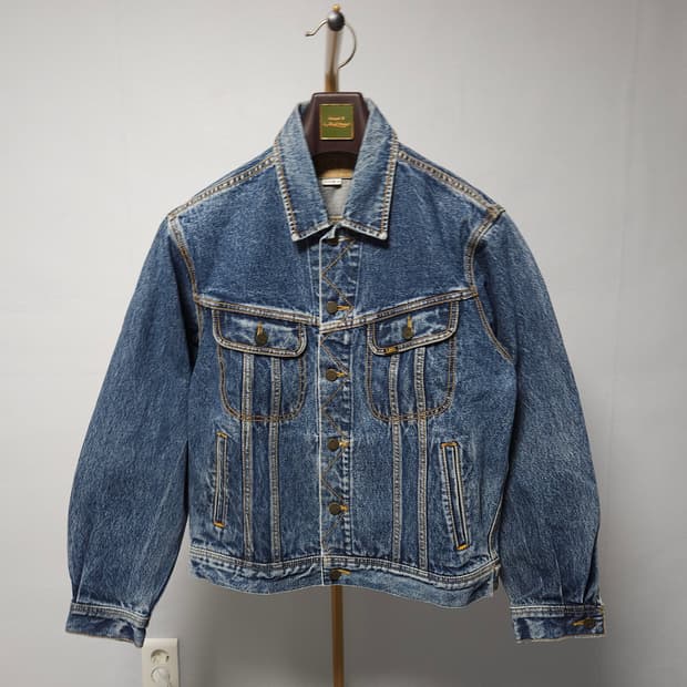 M ) 희귀템 Lee '90 빈티지 데님 라이더 트러커 자켓