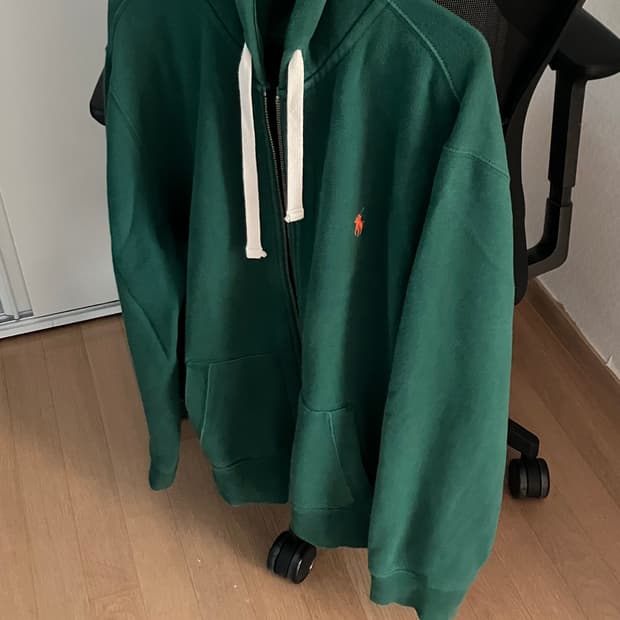 폴로 후드집업(그린)