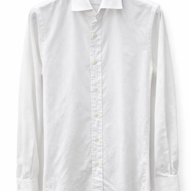 폴로 랄프로렌 화이트 셔츠 REGENT CUSTOM FIT 38-80