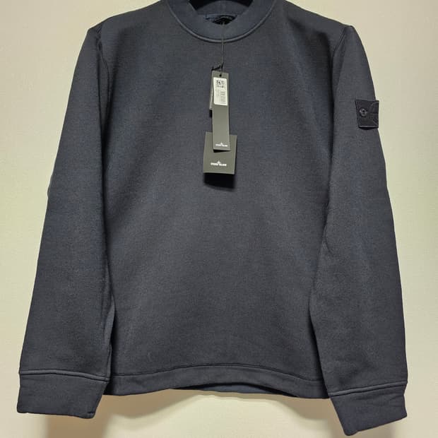 스톤아일랜드 고스트 피스 코튼 저지 크루넥 스웨트셔츠 (새 상품)