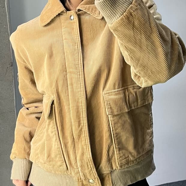 Ex-Jet 90's 쉐르파 코듀로이 자켓