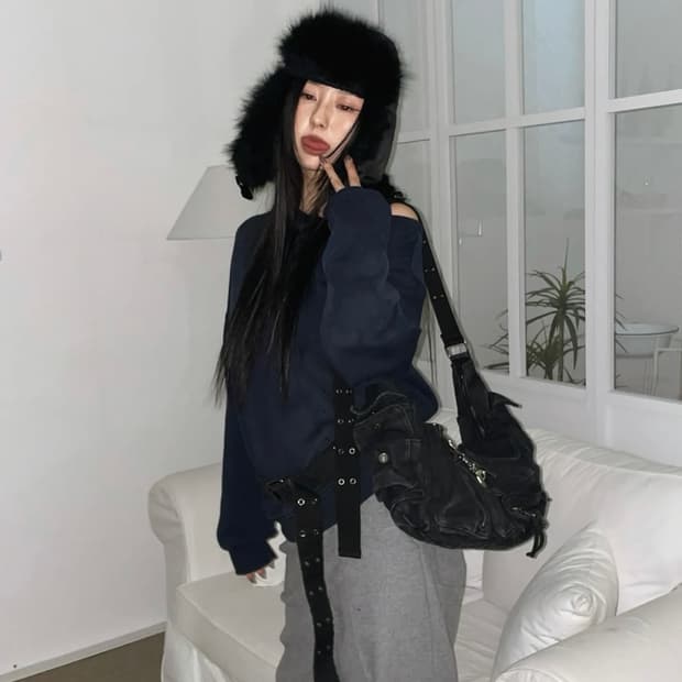 스키즘인듀싱 카고백