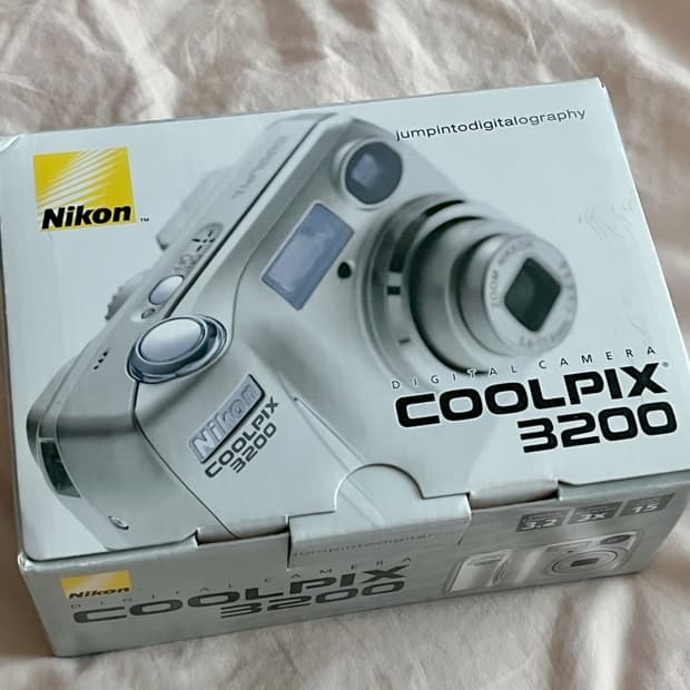 니콘 쿨픽스 3200 디카 디지털 카메라