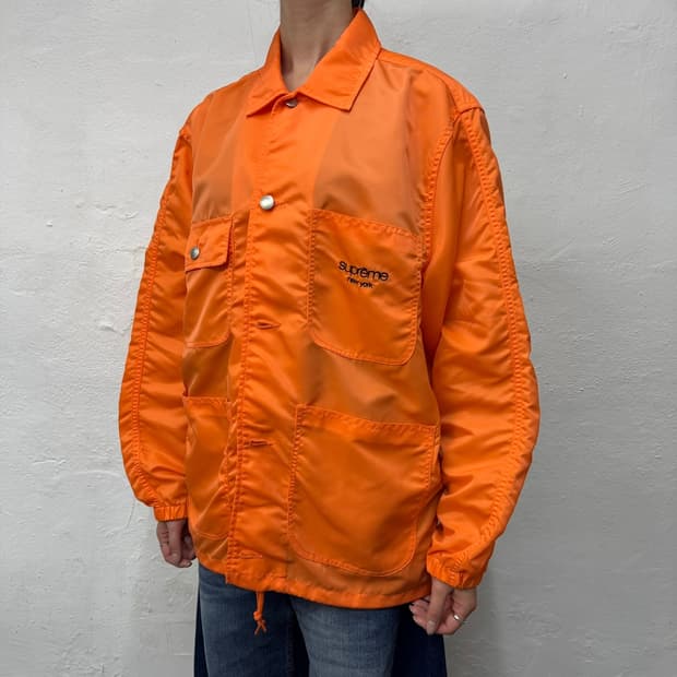 슈프림(SUPREME) 24ss 클래식 로고 나일론 초어 코트 자켓