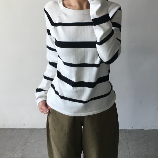 폴로 랄프로렌 스트라이프 롱슬리브