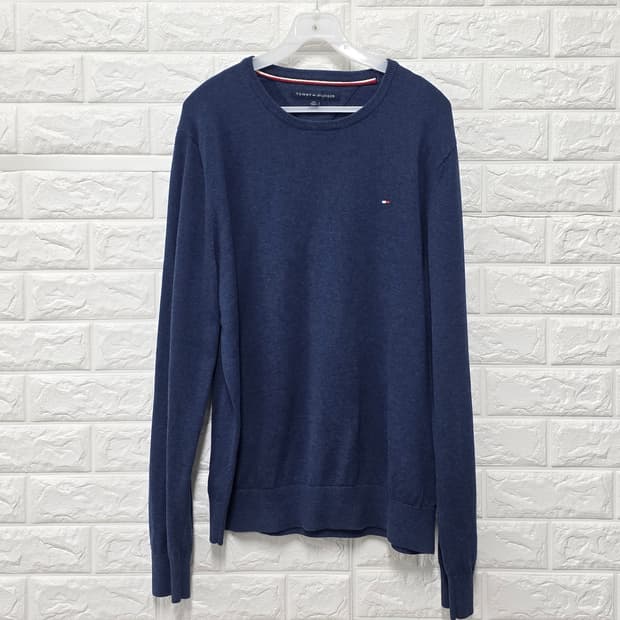 택포) 타미힐피거 네이비 니트 L