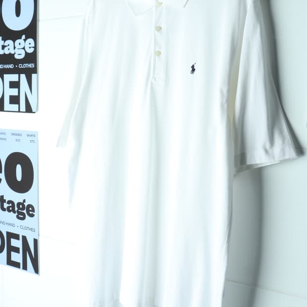 (XL-3XL) 폴로 랄프로렌 반팔 카라 티셔츠 90S-H34039