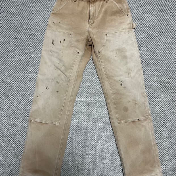 칼하트 더블니 b01 brn 33x34