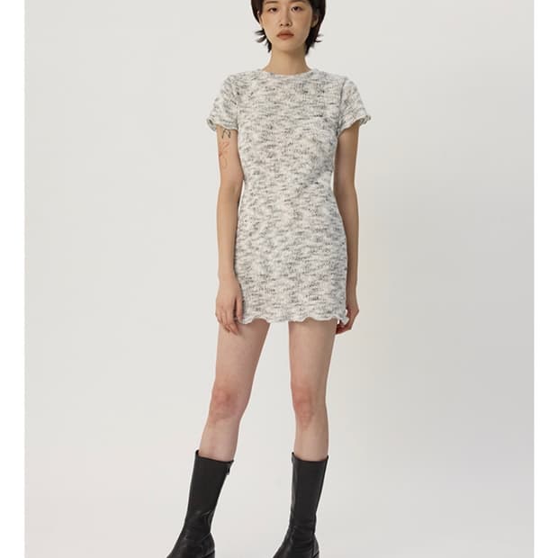 큐리티 원피스 볼레로 세트 s