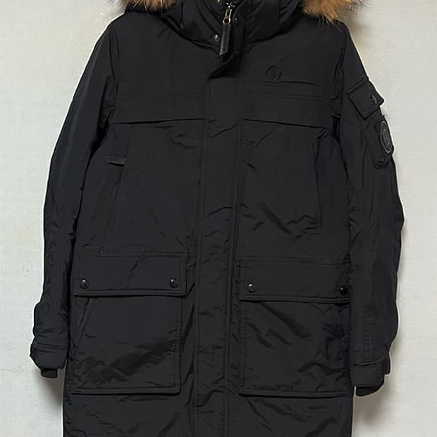 빈폴 여자 패딩점퍼 덕다운 블랙 XS 85 44