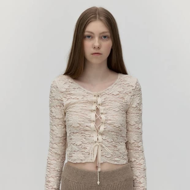 SOFTSEOUL 소프트서울 가든레이스탑 아이보리