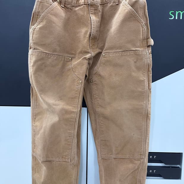 90s 빈티지 칼하트 더블니 made in usa