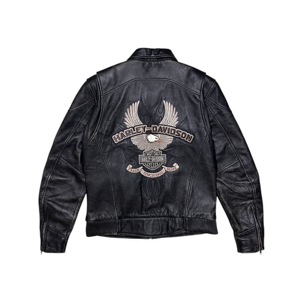 Harley Davidson Eagle Motorcycle Leather