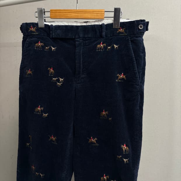 00s 폴로 네이비 코듀로이 팬츠